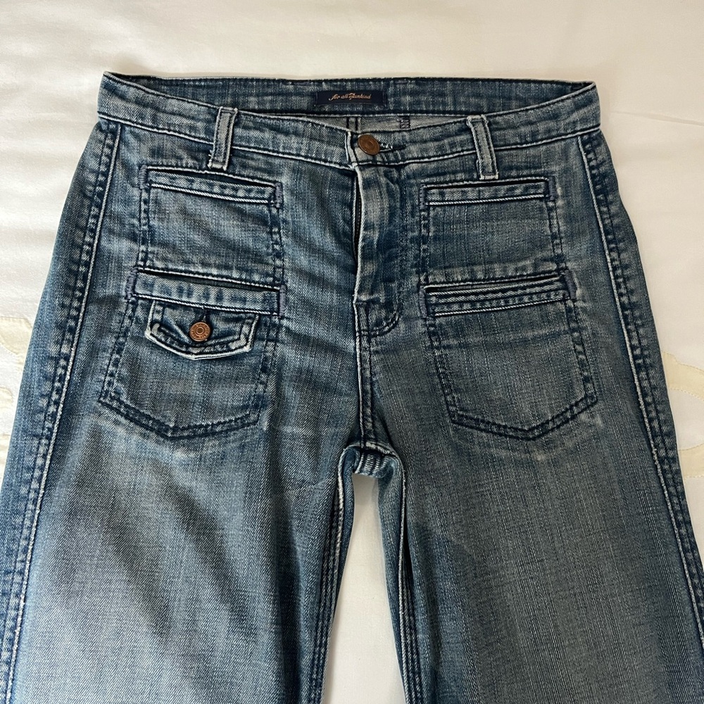 Vintage 7 for all mankind Blue Denim Jeans - Casual Pocket Front